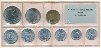 1979. 2f-10Ft (9xklf) érmés forgalmi sor fóliatokban T:1 kis patina
Adamo FO12