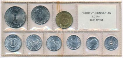 1980. 2f-10Ft (9xklf) érmés forgalmi sor fóliatokban T:1 kis patina
Adamo FO13