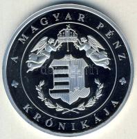 DN "A magyar pénz krónikája-Búcsú a forinttól" Ag emlékérem, 20g T:PP Csak 2004db! Tanúsítvánnyal! R!