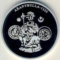 DN "A magyar pénz krónikája-Aranybulla 1222" Ag emlékérem, 20g T:PP Csak 2004db! Tanúsítvá...