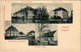 Szügy, Hansély, Simonyi és Schindler kastély, Nógrádmegye régi székháza (ázott / wet damage)