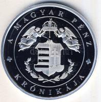 DN "A magyar pénz krónikája-Kiegyezés" Ag emlékérem, 20g T:PP Csak 2004db! Tanúsítvánnyal! R!