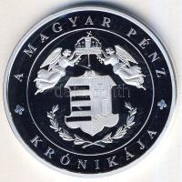 DN "A magyar pénz krónikája-Trianon" Ag emlékérem, 20g T:PP Csak 2004db! Tanúsítvánnyal! R!
