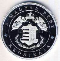 DN "A magyar pénz krónikája-Hunyadiak kora" Ag emlékérem, 20g T:PP Csak 2004db! Tanúsítvánnyal! R!