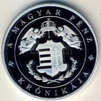 DN "A magyar pénz krónikája-Az első magyar aranyforint" Ag emlékérem, 20g T:PP Csak 2004db! Tanúsítvánnyal! R!