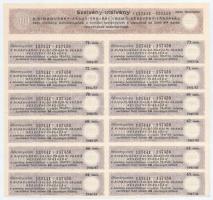 Budapest 1925. "Rimamurány-Salgó-Tarjáni Vasmű Részvény-Társaság" 10db részvénye egyenként...