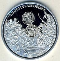 DN "A magyar pénz krónikája-Szigeti veszedelem" Ag emlékérem, 20g T:PP Csak 2004db! Tanúsí...