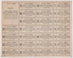 Budapest 1904. "Magyar Chardonnet selyemgyár részvénytársaság" részvény 125K-ról magyar és...