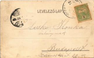 1905 Piliscsaba, Északi tábor, kantin. Károlyi György kiadása (r)