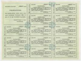 Budapest 1907. "Temesvár-Varjasi Helyi Érdekű Vasut Részvény-Társaság" törzsrészvénye 200K...