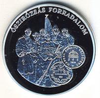 DN "A magyar pénz krónikája-Őszirózsás forradalom" Ag emlékérem, 20g T:PP Csak 2004db! Tan...