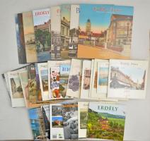 Nagy képeslapos ANNO naptár kollekció - 36 db összesen (ritkák: Erdély, Székelyföld) / Postcard calendar collection with 36 calendars