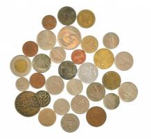 31 db-os vegyes érme tétel, közte egy 1705. XX Poltura hamisítvánnyal T: vegyes 31pcs of mixed coin lot, within an 1705. XX Poltura fake coin C:mixed