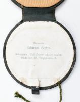 1927 Táncrend. 4 oldalas Márton Lajos tervezte grafikával, egymást átfedő képekkel, szív alakú papír...