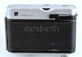 Csajka-II fényképezőgép eredeti tokjában, jó állapotban