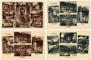 Tusnádfürdő, Baile Tusnad; 7 db régi Weinstock képeslap / 7 pre-1945 postcards