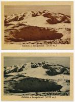 Gangaló (Radnai Havasok). Ifj. vitéz Adler Rácz József felvétele - 2 db régi Weinstock képeslap / 2 pre-1945 postcards