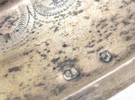 Ezüst (Ag) kandeláber, 4 ágú, jelzett, kopásnyomokkal, m:48cm, nettó:715g