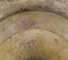 Ezüst (Ag) kandeláber, 4 ágú, jelzett, kopásnyomokkal, m:48cm, nettó:715g