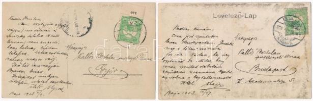 1908-1909 Baja, Dunai vasúti híd építése - 5 db eredeti fotó, kettő Kallós Bertalan iparfelügyelőnek...