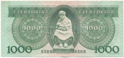 1983. november 10. 1000Ft "B 91282689" T:III szép papír
Adamo F45