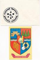 Nagyvárad, Oradea; 1 régi és 2 modern képeslap + 1 boríték / 1 pre-1945 + 2 modern postcards + 1 env...