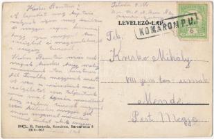 Komárom, Komárnó; M. kir. gazdasági tanítóképző intézet / teachers training institute (EK)