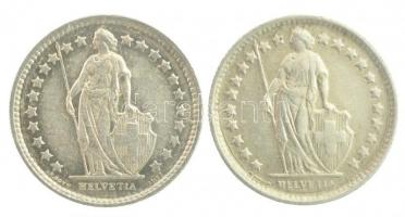 Svájc 1960B 1/2Fr Ag (2x) T:1-,2- patina
Switzerland 1960B 1/2 Franc Ag (2x) C:AU,VF patina
Krause...