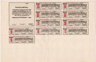 Gyöngyös 1921. "Westphalen-Auersperg Visontai Szőlő Uradalom Részvénytársaság" részvénye 2...