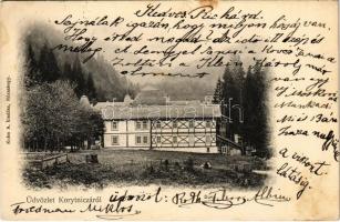 1905 Koritnyica, Korytnica; Duna szálloda / hotel