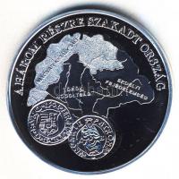 DN "A magyar pénz krónikája-A három részre szakadt ország" Ag emlékérem, 20g T:PP Csak 200...