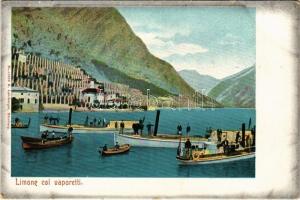 Limone sul Garda, Limone coi vaporetti / steamships (EK)