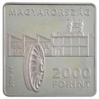 2014. 2000Ft Cu-Ni "Ganz Ábrahám" dísztokban T:PP