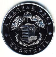 DN "A magyar pénz krónikája-Visegrádi királytalálkozó" Ag emlékérem, 20g T:PP Csak 2004db! Tanúsítvánnyal! R!