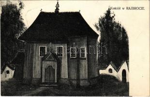 1914 Rajbrot, Kosciól / wooden church (EK)