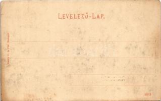 Kisbáb, Kis-Baáb, Maly Báb (Báb); Partie aus dem Wald, Kastell / Részlet az erdőből, Kastély. Kanitz...