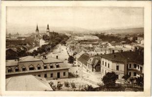 1914 Zólyom, Zvolen; látkép a várból / view from the castle