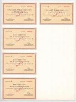 Kaposvár 1987. "A Csurgói Rendelőintézet Rekonstrukciója Kötvény" "MINTA" kötvén...