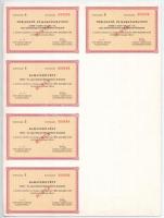 Kaposvár 1987. "A Csurgói Rendelőintézet Rekonstrukciója Kötvény" "MINTA" kötvén...