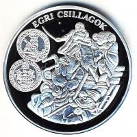 DN "A magyar pénz krónikája-Egri csillagok" Ag emlékérem, 20g T:PP Csak 2004db! Tanúsítván...