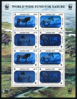 WWF Przewalski lovak (II.) kisív, mini sheet