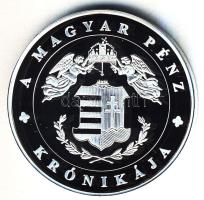 DN "A magyar pénz krónikája-Szent László törvényei" Ag emlékérem, 20g T:PP Csak 2004db! Tanúsítvánnyal! R!