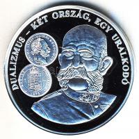 DN "A magyar pénz krónikája-Dualizmus" Ag emlékérem, 20g T:PP Csak 2004db! Tanúsítvánnyal!...