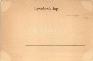 Budapest I. Ferenc József nevelőintézet, ebédlő, belső. Erdélyi cs. és kir. udvari fényképész műterm...
