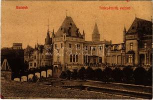 1909 Budapest XXII. Budafok, Törley kastély északról. Kohn és Grünhut kiadása (ázott sarok / wet corner)