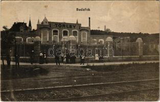 1915 Budapest XXII. Budafok, Törley pezsgőborgyár, pezsgőgyár (EK)