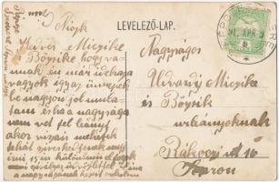 1912 Répceszemere, Répcze-Szemere; Római katolikus templom, Vasútállomás, Ács Dezső üzlete. Kiss Józ...