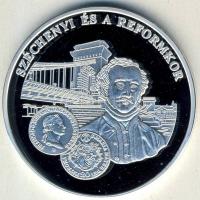 DN "A magyar pénz krónikája-Széchenyi és a reformkor" Ag emlékérem, 20g T:PP Csak 2004db! ...