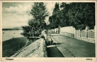 Felsőgöd (Göd), Sétány a strand mellett