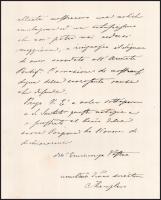 Hermann Kanzler (1822-1888) német tábornok, a Pápai Állam hadseregének parancsnoka, Paris, Lemercier...